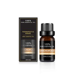 Organic Essential Oils Set Top Sale  Natural Therapeutic Grade Aromatherapy Oil Gift Kit For Diffuser (Option: Sandalwood oil)