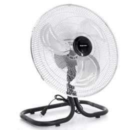 Impress 18-Inch 2-in-1 Chrome Hi-Speed Industrial Oscillating Fan (Option: Silver)